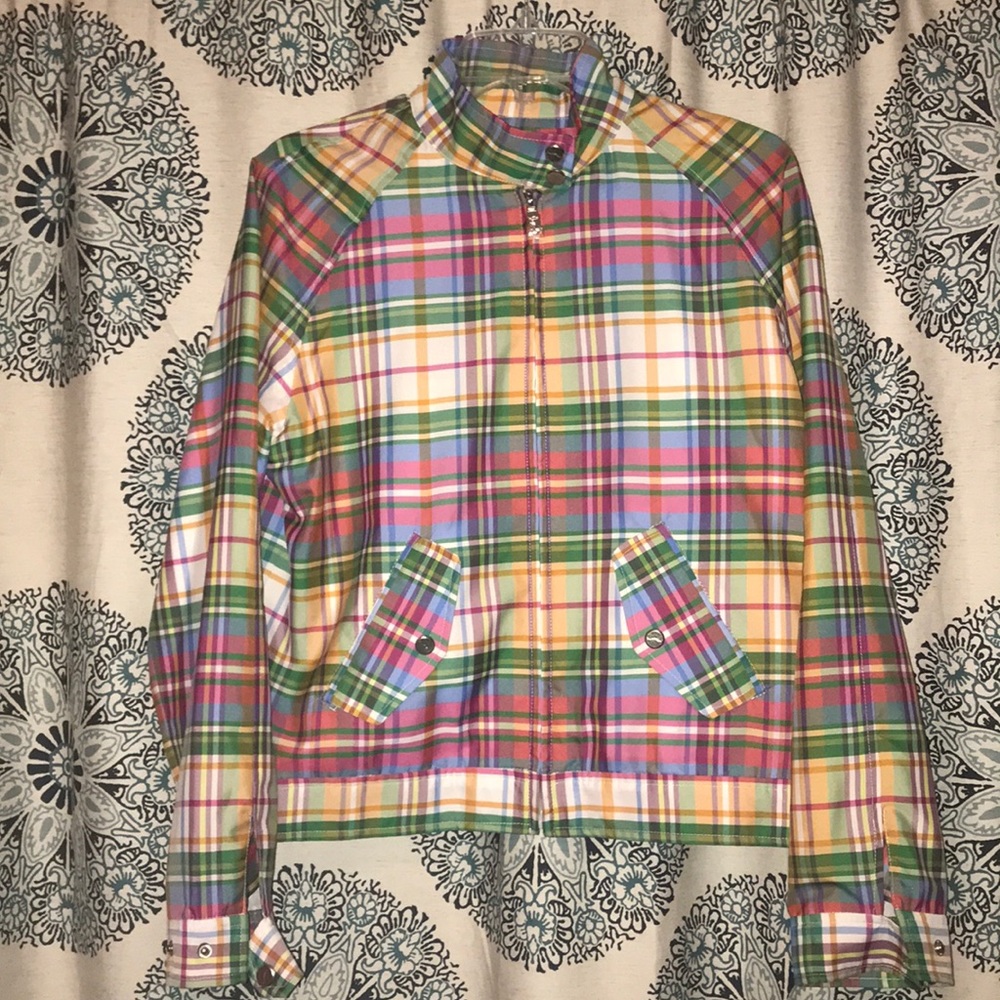 Ralph Lauren Plaid Rain Jacket